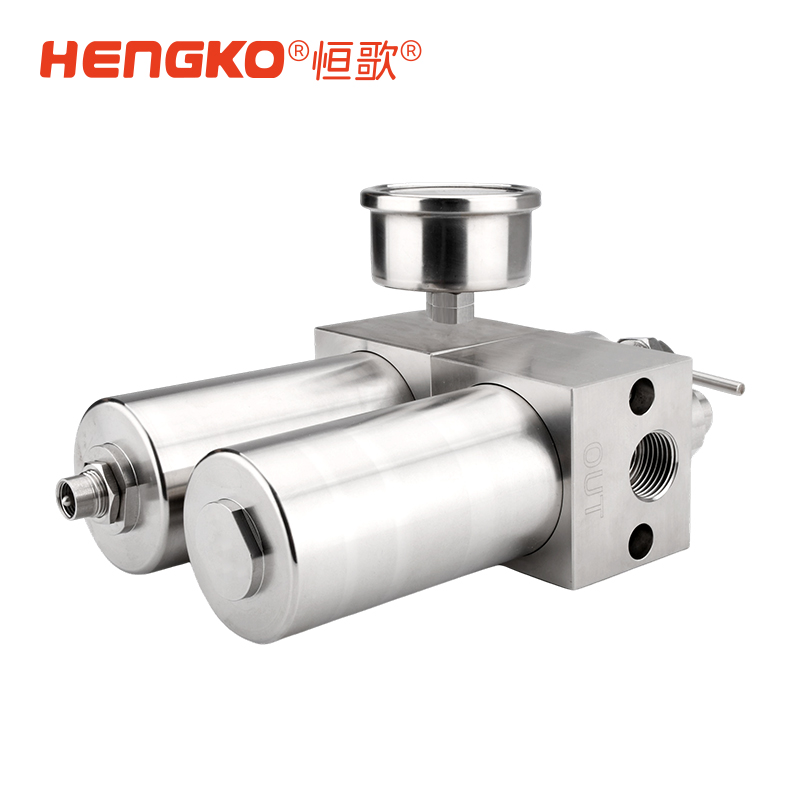 1分鐘，讓你了解不銹鋼氣源處理器三聯(lián)件！「過濾調(diào)壓」