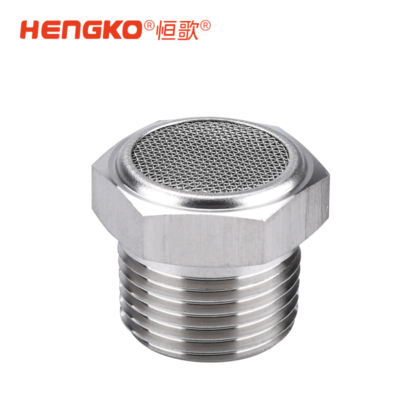 壓縮空氣機不銹鋼消聲器，現(xiàn)貨供應(yīng)，高效降噪，適用于氣動系統(tǒng)