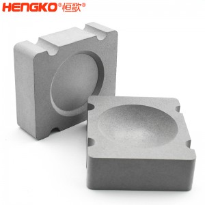 定制不銹鋼316L燒結(jié)濾芯用于真空打包機(jī)抽氣塊|透氣板